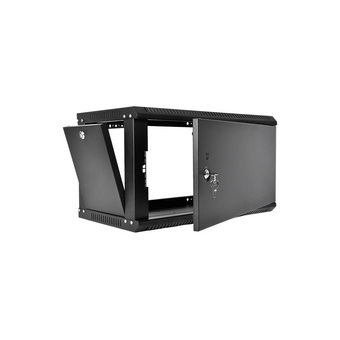  Шкаф коммутационный ЦМО ШРН-Эконом ШРН-Э-6.650.1-9005 настенный 6U 600x650мм серый 