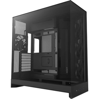  Корпус NZXT H9 Flow (CM-H92FB-01) без БП (2025), Midi-Tower, TG, 3x140mm + 1x120mm, 2xUSB-A 3.2 1xUSB-C E-ATX, ATX, mITX Black 