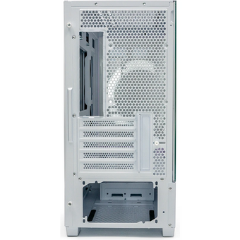  Корпус XASTRA Q500M-0F White (Q500M-0F-WH) mATX/Aquarium/Screewless/no fans 