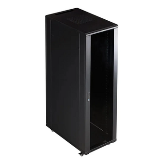  Шкаф коммутационный Lanmaster TWT-CBB-32U-6X8-G1 напольный 32U 600x800мм черный 
