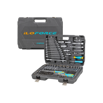  Набор инструментов iLOFORCE IF-38841(52228) 216 предметов 