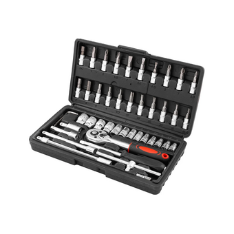 Набор инструментов Помощник 2462-46(60437) 46 предметов   Набор инструментов Помощник 2462-46(60437) 46 предметов