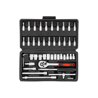 Набор инструментов Помощник 2462-46(60437) 46 предметов   Набор инструментов Помощник 2462-46(60437) 46 предметов