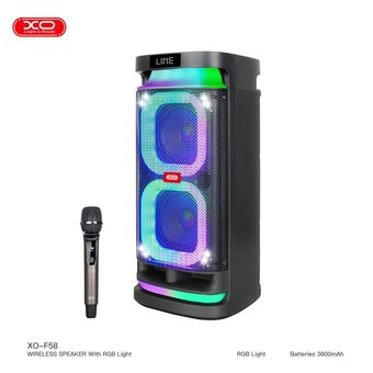  Портативная акустика XO F58 черный 