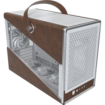  Корпус MONTECH Heritage Pro (W), mATX, Mini-Tower, без БП, белый 