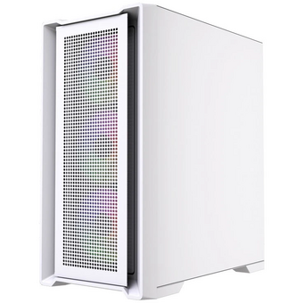  Корпус Powercase Alisio Micro X4W V2 LE (CAMCXW-A4-LE), Tempered Glass, 4х 120mm ARGB PWM fans, белый, mATX 