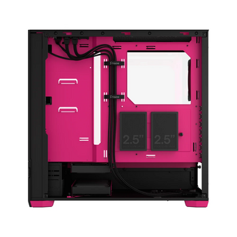  Корпус Fractal Design Pop Air RGB Magenta Core TG Clear Tint (FD-C-POR1A-03) без БП Midi-Tower, 3x120mm 2xUSB-A 3.2 ATX, mITX Black 