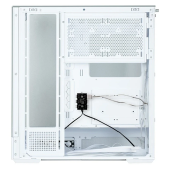  Корпус ZALMAN P40 Prism Plus, ATX, White, Window, 3xCombo (3.5'' or 2.5"), 1xUSB Type-C, 2xUSB3.0, Side 3x120mm ARGB, Rear 1x120mm ARGB 