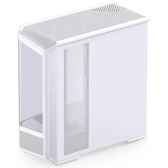  Корпус JONSBO D400 White без БП, боковая панель из закаленного стекла (панорама), mini-ITX, micro-ATX, ATX, белый 