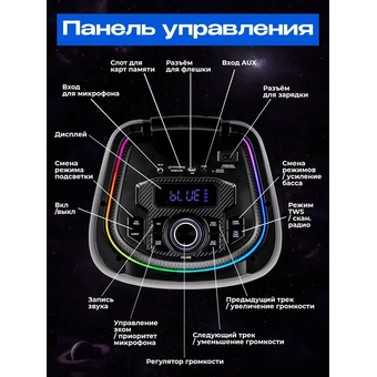 Портативная акустика ELTRONIC 30-73 Crazy Box 1200   Портативная акустика ELTRONIC 30-73 Crazy Box 1200