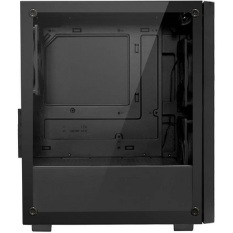  Корпус XASTRA A307M 3BK Black (A307M-3FC12BK) mATX/Mesh/ tempered glass / 3x120mm PWM FC black fans 