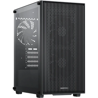  Корпус XASTRA A307M 3BK Black (A307M-3FC12BK) mATX/Mesh/ tempered glass / 3x120mm PWM FC black fans 