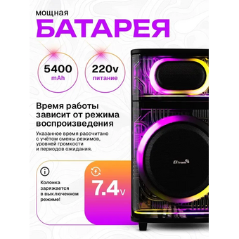  Портативная акустика ELTRONIC 30-83 Skillets Box 1200 
