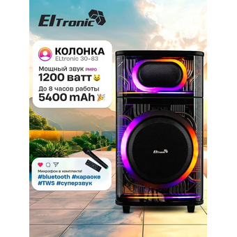  Портативная акустика ELTRONIC 30-83 Skillets Box 1200 