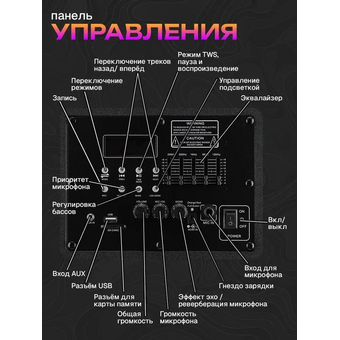  Портативная акустика ELTRONIC 30-83 Skillets Box 1200 