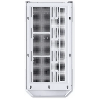  Корпус JONSBO D400 White без БП, боковая панель из закаленного стекла (панорама), mini-ITX, micro-ATX, ATX, белый 
