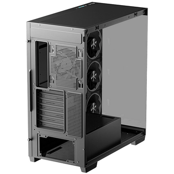  Корпус Deepcool CG580 4F V2 без БП, боковое окно (панорама), 4x120mm ARGB PWM вентилятора, черный, ATX 