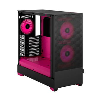  Корпус Fractal Design Pop Air RGB Magenta Core TG Clear Tint (FD-C-POR1A-03) без БП Midi-Tower, 3x120mm 2xUSB-A 3.2 ATX, mITX Black 
