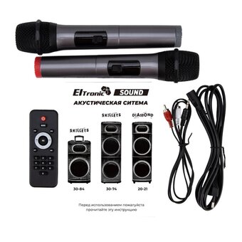  Портативная акустика ELTRONIC 30-84 Skillets Box 1500 