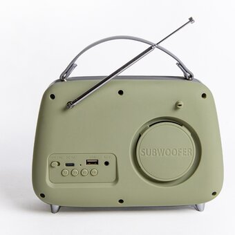  Радиоприемник портативный Сигнал БЗРП Fresh РП-342 (10124) оливковый USB SD/microSD 