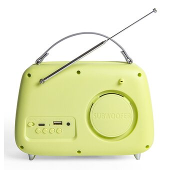  Радиоприемник портативный Сигнал БЗРП Fresh РП-343 (10125) зеленый USB SD/microSD 