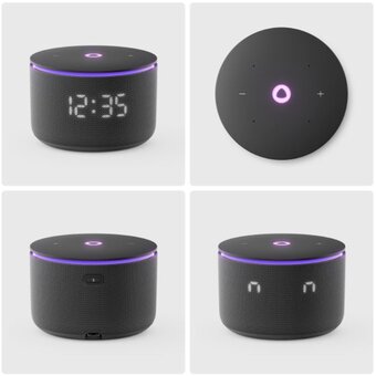  Умная колонка ЯНДЕКС Станция Мини 3 Про Алиса YNDX-00059BLK черный 