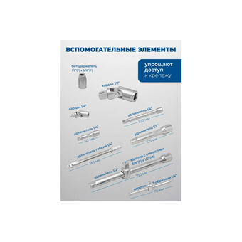  Набор инструментов Scheppach Sch-4941-5 (60767) 