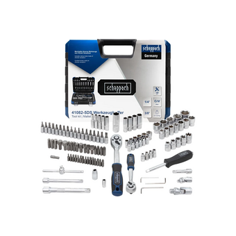 Набор инструментов Scheppach Sch-41082-5DS(60771) 108 предметов   Набор инструментов Scheppach Sch-41082-5DS(60771) 108 предметов
