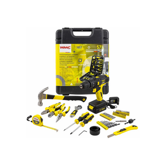  Набор инструментов WMC TOOLS WMC-1057(50645) 57 предметов 
