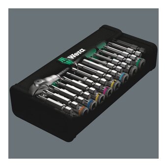  Торцевые головки и биты WERA 8100 SA 6 Zyklop Speed (WE-004016) 28 пр. 