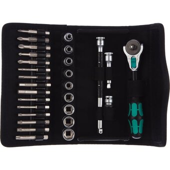  Торцевые головки и биты WERA 8100 SA 6 Zyklop Speed (WE-004016) 28 пр. 