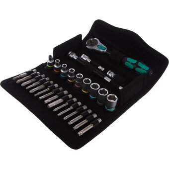  Торцевые головки и биты WERA 8100 SA 6 Zyklop Speed (WE-004016) 28 пр. 