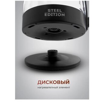  Электрочайник Steel Edition A30С красный 
