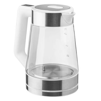  Электрочайник Brevio Glass Kettle BV8060 белый 