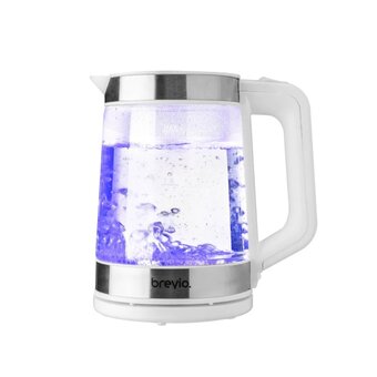  Электрочайник Brevio Glass Kettle BV1706 белый 