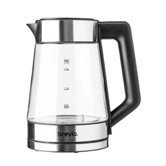  Электрочайник Brevio Glass Kettle BV8060 черный 