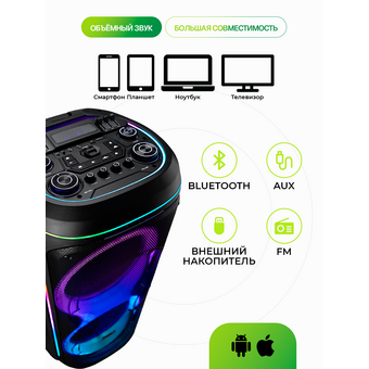  Портативная акустика ELTRONIC 30-69 Crazy Box 2000 