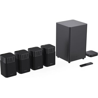  Саундбар Hisense HT Saturn 4.1.2 720Вт+240Вт черный 