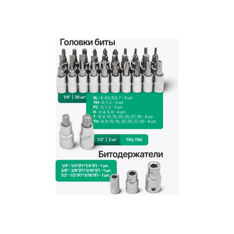  Набор инструментов Rockforce RF Light-38841-216(62002) 216 предметов 