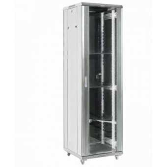  Шкаф коммутационный Rexant 04-3766-211 напольный 37U 600x600мм серый 