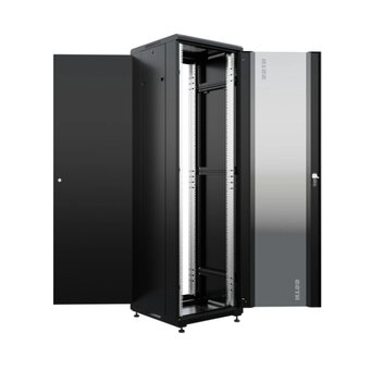 Шкаф коммутационный NTSS Премиум NTSS-R42U6060GS-1BL напольный 42U 600x600мм черный   Шкаф коммутационный NTSS Премиум NTSS-R42U6060GS-1BL напольный 42U 600x600мм черный