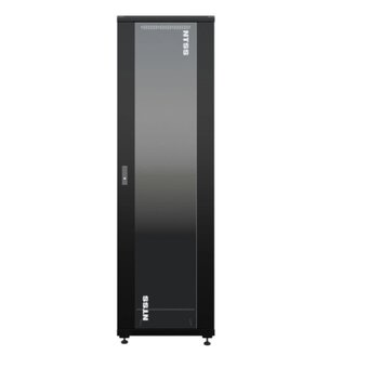 Шкаф коммутационный NTSS Премиум NTSS-R42U6060GS-1BL напольный 42U 600x600мм черный   Шкаф коммутационный NTSS Премиум NTSS-R42U6060GS-1BL напольный 42U 600x600мм черный