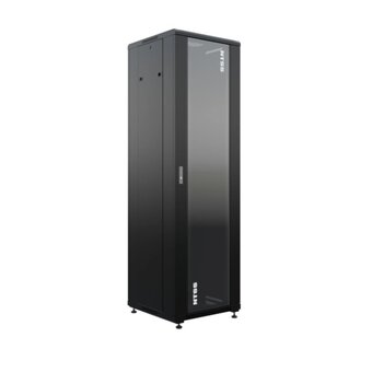 Шкаф коммутационный NTSS Премиум NTSS-R42U6060GS-1BL напольный 42U 600x600мм черный   Шкаф коммутационный NTSS Премиум NTSS-R42U6060GS-1BL напольный 42U 600x600мм черный