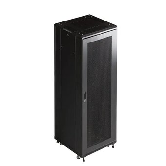  Шкаф коммутационный Lanmaster TWT-CBB-42U-6X8-P1 напольный 42U 600x800мм черный 