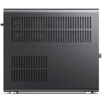  Корпус JONSBO N5 Black Mini-Tower, 3x120mm, ATX, E-ATX, mITX, XL-ATX, 1xUSB3.2 Gen2 Type-C, 1xUSB3.0, 1xAudio, Wood panel 
