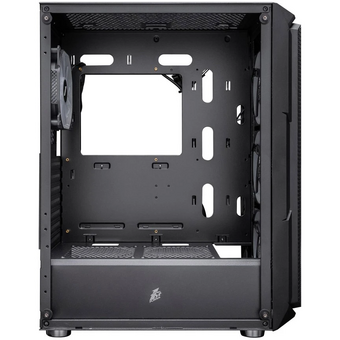  Корпус 1STPLAYER Firebase XF Black (XF-BK-4F7) / ATX / 4x120mm ARGB fans 