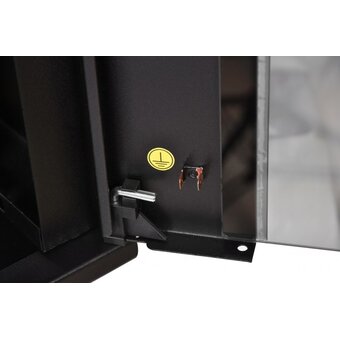  Шкаф коммутационный ЦМО ШРН-Э-18.350-9005 настенный 18U 600x350мм черный 