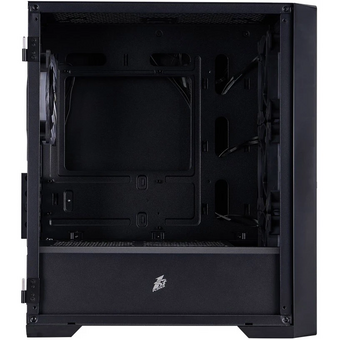  Корпус 1STPLAYER Trilobite T4 MESH ARGB Black (T4-BK-4FS7) / mATX / 4x120mm ARGB fans 