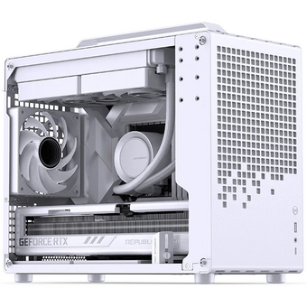  Корпус JONSBO Z20 White без БП Mini-Tower, TG, no fan, 1xUSB-A 3.2 + mATX, mITX 