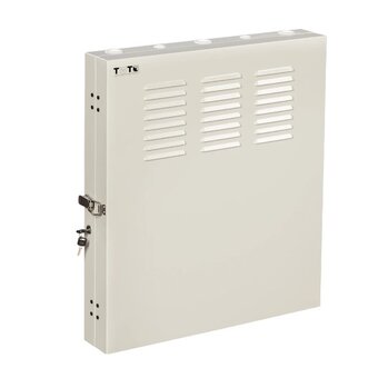  Шкаф коммутационный Lanmaster TWT-CBVRT-2U-6X7-GY настенный 2U 650x114ммм серый 